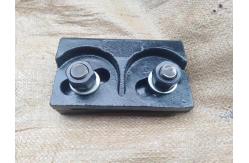 China High Durability And Strength Track Clamp Hoist Crane Parts  Easy To Install Maintain supplier