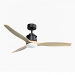 Decor Livingroom 40w 52 Inch Wood Ceiling Fan Light 3 Blades DC Motor for sale