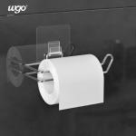 No Drilling Hole Self Adhesive Toilet Roll Holder Stainless Steel SS304 ISO9001 for sale