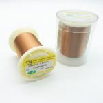 55 AWG 0.014mm Polyurethane 155 Solderable Enamelled Copper Wire For Watch for sale