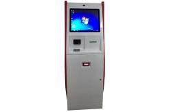China Customized Airport Self Check In Machine Wth 1000 Banknotes Cash Acceptor supplier