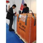 Anti - Static Sand Cement Bulk PP Woven Big Bag 4 Cross Corner Loop for sale
