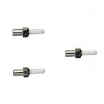 SC LC Fiber Optic Components Ceramics Zirconia Sleeve Ferrule White Color for sale
