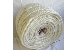 China 3 Strand Marine Grade Twisted Polyester Rope Mooring / Docking / Towing supplier
