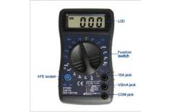 China Small Multimeter With Grasp Design Dt820c digital multimeter supplier