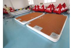 China EN71 Inflatable Yacht Dock 3M Water Pontoon Platform supplier