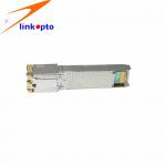 Cisco Copper RJ45 Sfp Port Connector Compact Assembly Low Power Dissipation