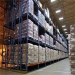 Length Custom Double Deep Pallet Racking System Package For Warehouse Multi Level Storage for sale