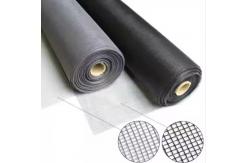 China White / Black Window Screen Netting Customized Fiberglass Mosquito Net For Windows supplier