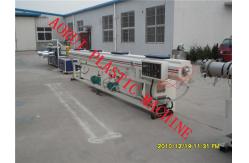 China PE Drain And Sweage Plastic Pipe Extrusion Line 16mm - 1600mm Dia supplier