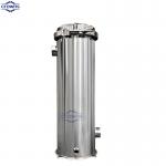 Top standard water filtration stainless steel bag filter housing machine for sale