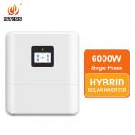 Low Voltage Single Phase ECO IP65 Hybrid Inverter 48V 6kw Solar Hybrid Inverter MPPT On/Off Grid 48V 6kw Hybrid Solar Inverter for sale