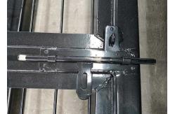 China rust resistant Iron Door Welded Fence Gate With Anti Theft Lock supplier