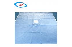 China PP PE Ophthalmic Surgical Drape Sterile Towel Wth Double Pouch Blue supplier