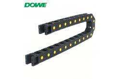 China DOWE H25X60 Enclosed Plastic Drag Chain Drag Chain Conveyor Mini Drag Chain supplier