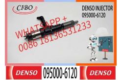 China 6261-11-3100 095000-6120 Diesel Fuel Injector for Komatsu PC750 supplier