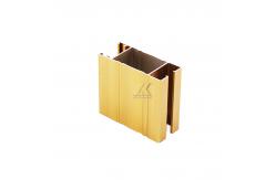 China Wood Grain Aluminum Window And Door Frame Aluminum Extrusion Profile supplier