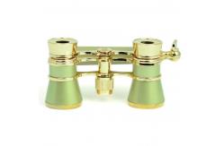 China Antique Telescope 3X25 Binoculars Opera Glasses With Handle And Chain supplier