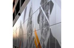 China Customization Art Perforated Metal Panel Soundproof For Airport Terminals supplier