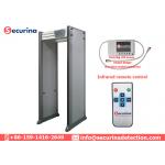 IP65 Weather Proof Walk Through Security Screeners Equipment 45 Multi Zone Detection for sale