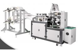 China Three Layer Non Woven Face Mask Making Machine Auto Counting Function supplier