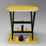 Hydraulic 2000kgs Small Lift Table Stationary Mini Scissor Lift Table