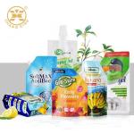 150ml 1L 5L Beverage Detergent Packaging Pouch Reusable Plastic Drink Bag With Spout SGS for sale