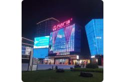 China High Definition DMX512 SPI LED Injection Grid Screen High Waterproof For Facade supplier