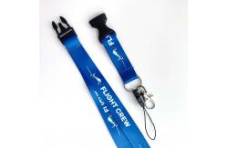 China Eco Bamboo Fiber Custom Promotional Lanyards Rotating Hook Custom Logo Lanyards supplier