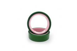 China Masking Green Polyester Tape High Temperature Anti Static 2.4mil supplier