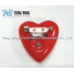 Flashing LED Badges Small Sound Module AG10 Battery For Festival Gifts