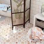 PVC Vinyl Wallpaper 3D Floor Covering Wallpaper for Plastic Wall Tile Floor for sale