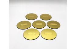 China OEM Optical Quartz Glass Plate Hr Coating With Gold Layer supplier