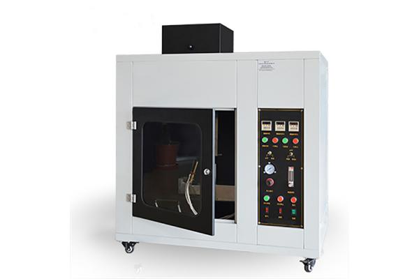 ISO3582 Flammability Test For Plastics Horizontal Vertical Combustion Tester Foam