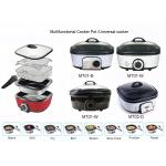 1200-1400W Electric Multi Cooker , One Pot Electric Pressure Cooker Safety Protection for sale