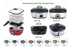 China Professional Electric Multi Cooker 8 In 1 Dishwasher Safe Customize Cooking Time supplier