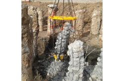 China 1050mm Round Pile Head Breaking Machine Construction Works Foundation Drilling Tools supplier
