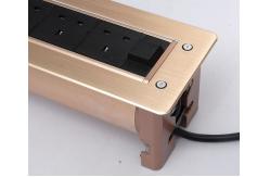 China British Standard Electric Flip Socket / Multi - Function Multimedia Information Hidden Power Box supplier
