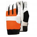 EN388 4142X EN420 24m/S Chainsaw Safety Gloves with cut protection CLASS 2 for sale