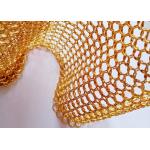 Stainless Steel 1.2x10mm Metal Ring Mesh For Exterior Decoration for sale