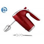 Red 201-250W Mini Electric Egg Beater Household Handheld  5 Speed for sale