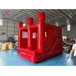 Customized Red Inflatable Wedding Bouncy House With Slide Inflatable Combo For Party