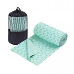 Personalized Printed Microfiber Yoga Towel For Hot Yoga for sale