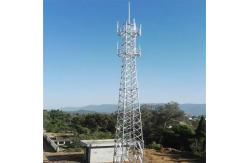 China Self Support 3 Legged Angular Tower Galvanized Camouflage Monopole supplier