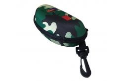 China 2024 hot eva zipper spectacles       cases with client's logo embossed and clip supplier