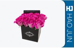 China Rectangle Cardboard Flower Delivery Boxes For Florist , Screen / Offset Printing supplier