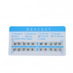 Precision Metal Orthodontic Bracket Self Adjusting Braces For Edgewise Tooth Movement Control for sale