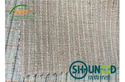 China Goat Hair Interlining Woven For Front Fuse Of High Level Clothes supplier