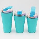 Eco Plastic Water Mug Promotion Gift Water Bottles Couples Design for sale