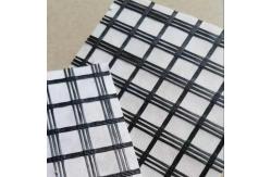 China Weather Resistant 120kn Fiberglass Geogrid For Civil Engineering Soil Reinforcement Solution supplier